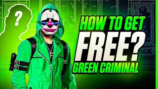 Free Green Criminal Bundle Best Trick  Garena Free