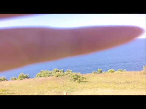 Slope soaring with failed starts due to turbulens and no lift.