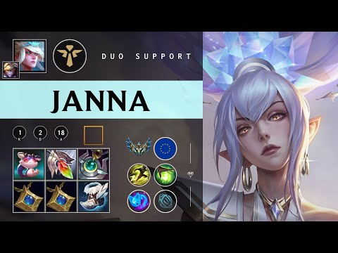 Janna Support vs Nami - EUW Challenger Patch 26.02