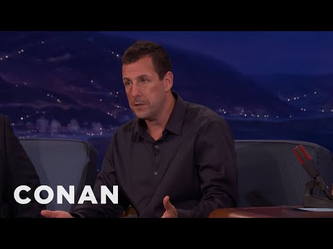 Adam Sandler: Dustin Hoffman Accidentally Snubbed Daniel Day-Lewis | CONAN on TBS