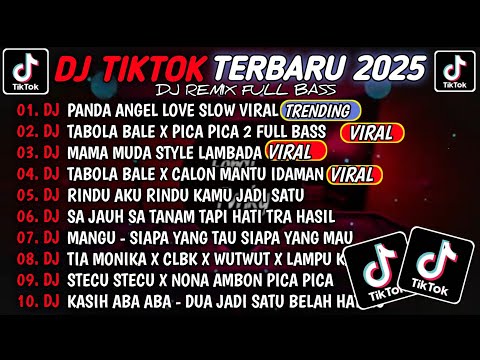 DJ TIKTOK TERBARU 2025 - DJ PANDA ANGEL LOVE🎵DJ TABOLA BALE X PICA PICA 2 VIRAL TIKTOK TERBARU 2025
