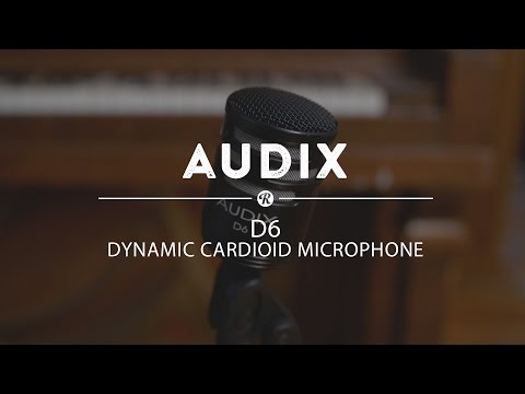 Audix D6 Dynamic Kick Drum Microphone image 2