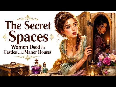🕯️🏰🗝️ The Secret Spaces Women Used in Castles and Manor Houses 🌙📜 | History for Sleep