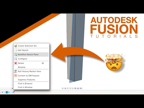 Autodesk Fusion 360 - Redefine Sketch Planes - User Request - (2024)