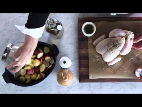 How to Make a Perfect Roast Chicken in the Emile Henry Chicken Roaster