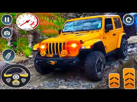 Offroad Jeep Simulator 2020 - Jeep Driving 2020 - Android GamePlay - Offroad Jeep Driving #2