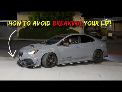 Tips for driving a lowered car!