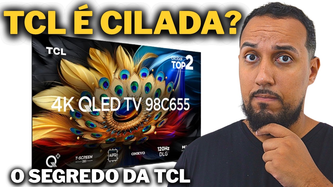 🚨TV TCL vale a pena? o TRUQUE do preço que HUMILHA Samsung e LG!
