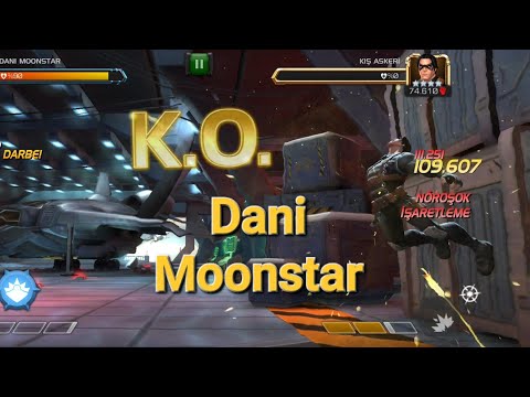 Dani Moonstar Rank5 Gameplay - Max Damage Rotation