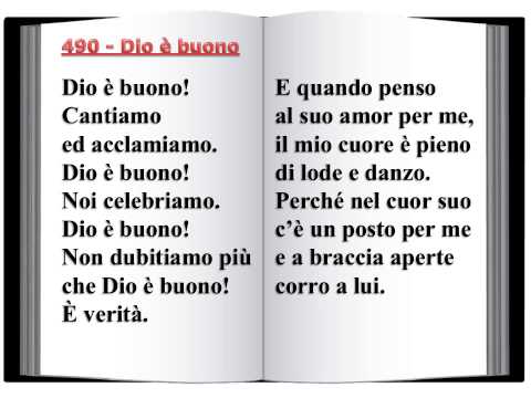 490 Dio è buono - Innario Chiesa Cristiana Avventista del Settimo Giorno 2014