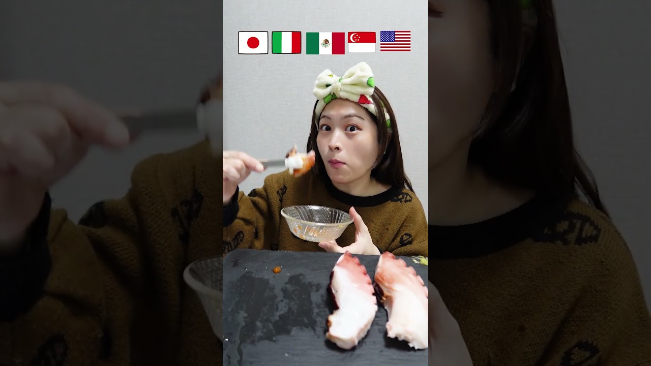 世界最大のタコ、ミズダコ🐙 / Giant Pacific octopus