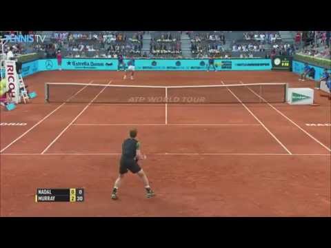 ATP Mutua Madrid Open Final 2015 - Andy Murray v Rafael Nadal highlights