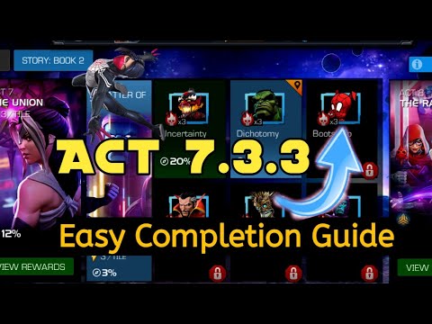 Act 7.3.3 Easy Completion | Paragon Journey | Marvel Contest of Champions | October 2023
