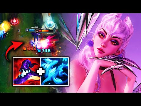 Evelynn but I Buy Deathcap First and One Shot EVERYONE! (INSANE DAMAGE!)