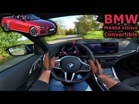 BMW M440d xDrive Convertible | 2024 - facelift | POV test drive