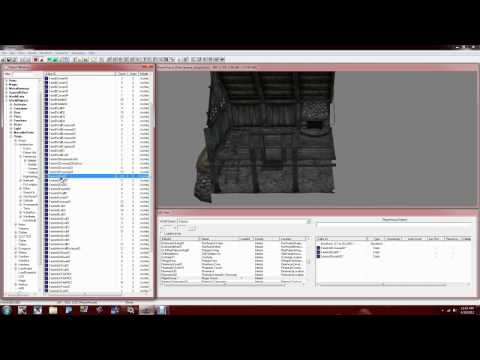 Creation Kit House Creation Series Part 1 (Building your house or Dungeon)