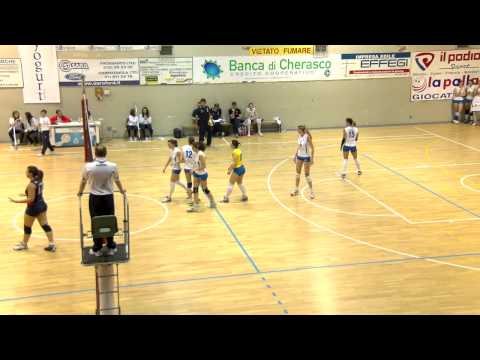 Volley serie B1/F gara-1 playoff Eurospin Ford Sara Pinerolo-Le Alpi Padova 17.05.2014