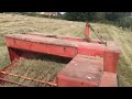 Hay Baling With Ford 3000 And Bamford Super 59 Nothing In This Field Is Less Than 45 Years Old