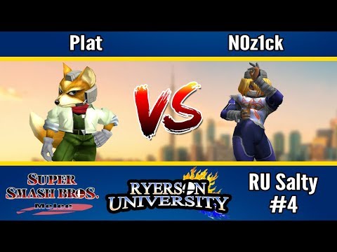 RU Salty Winter 2018 #4 - Plat (Fox) vs N0z1ck (Sheik) - Winners Round 4