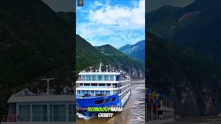 How Smart Cruise Ships Navigate Rivers Safely | Modern Ship Technology#viralvideo #automobile#shorts