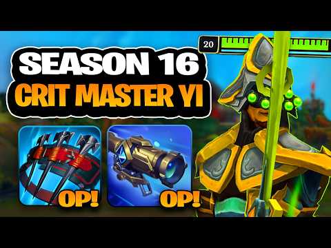 CRITICAL TOP MASTER YI IN THE NEW SEASON IS BROKEN