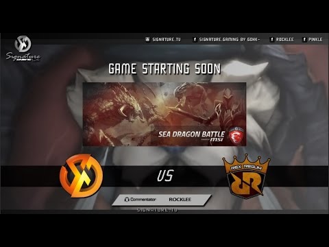 Signature.TrusT Vs Rex Regum Qeon Bo3 - SEA Dragon Battle #3 - Caster : RoCkLEE-