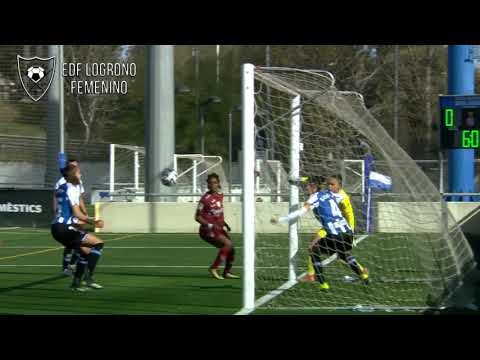 Resumen Partido RCD Espanyol Vs. EDF Logroño, (1-0). Jornada 18 de Primera Iberdrola