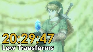 【RTA】ゼルダの伝説 トワイライトプリンセス Low Transforms(最小変身回数) 20:29:47【世界記録】