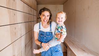 Family Work Day On Our NEW Shipping Container