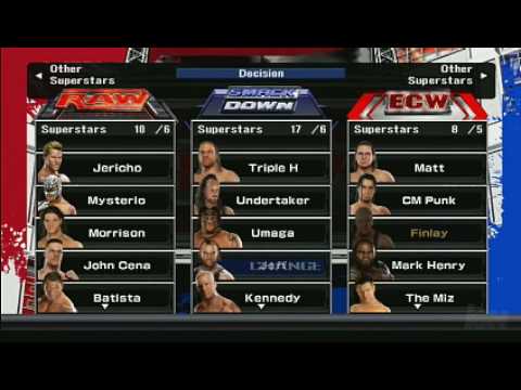 Smackdown vs Raw 2009 Xbox 360 Trailer - Career Mode