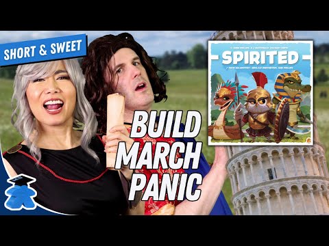Spirited – How To Lose Friends and Build Wonders. Board Game Overview and Parody