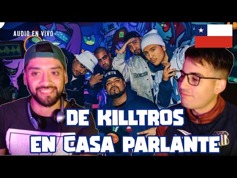 ¡LLEGAN LOS JEFES! REACCIÓN A DE KILLTROS EN CASA PARLANTE - CO NÉCTAR - COMBOK Y CRUDA CIUDAD SUCIA