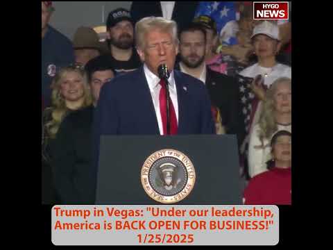 TRUMP: urgency & historic speed to fix calamity; 350 EOs to reverse failures; $billions new invest