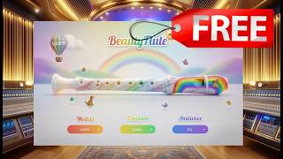 Video thumbnail for 【New Free VST!】Really!? UJAM FREE!! New "Amazing" Quality Flute Recorder VST! BEAUTYFLUTE Pro by Plugin Librarian【Free Plugin & Deals】