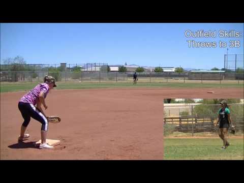Isadora Georges Softball Skills Video - 2018 Outfield Shortstop
