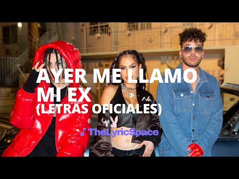 💥KHEA, Natti Natasha, Prince Royce - ☎️Ayer Me Llamó Mi Ex Remix ft. Lenny Santos (Official Lyrics)