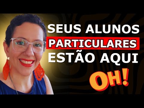 Como captar os primeiros ALUNOS PARTICULARES?
