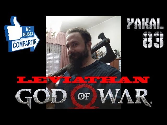 Vídeo relacionado con AMONT | Hacha Leviatán de Kratos Decorativa God of War | Réplica No Oficial Sin Filo de Resina y Fibra de Vidrio para Exhibición Coleccionista | EYM