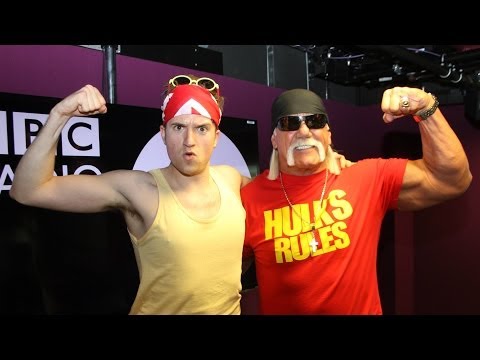 Hulk Hogan talks waxing with Greg James