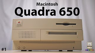 Video thumbnail for 【68k Mac末期に登場】Macintosh Quadra 650が来ました #1【金属筐体デザイン】 by RetroPC Life ~オキナキのレトロPC生活~