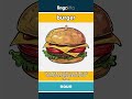 burger (noun) - definition and usage in English