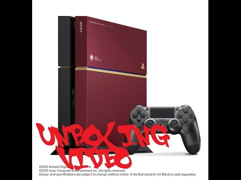 UNBOXING Video! PlayStation 4 METAL GEAR SOLID V LIMITED PACK THE PHANTOM PAIN EDITION