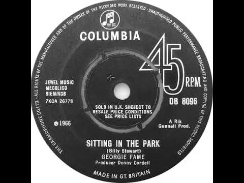 UK New Entry 1966 (411) Georgie Fame - Sitting In The Park