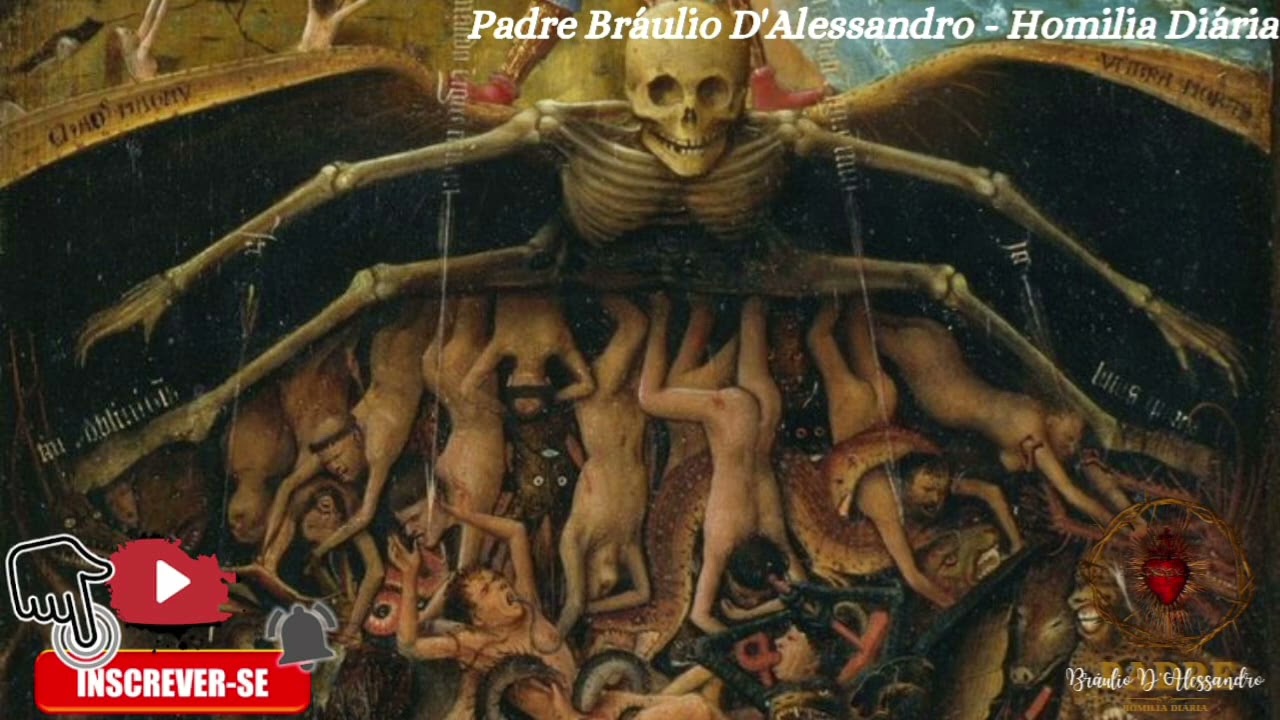 "Santa Faustina descreve a visão do Inferno."