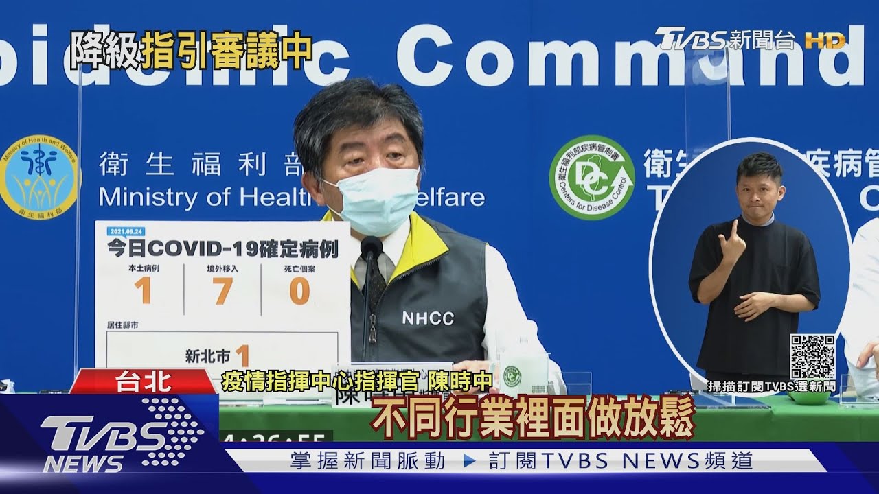 何時降1級? 陳時中:看「疫苗打6成、疫情、防疫」