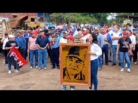 Carazo honra memoria del héroe de la paz, Bismarck Martínez