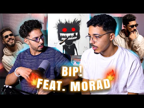 REACTION ElGrandeToto - BIP! FEAT. MORAD