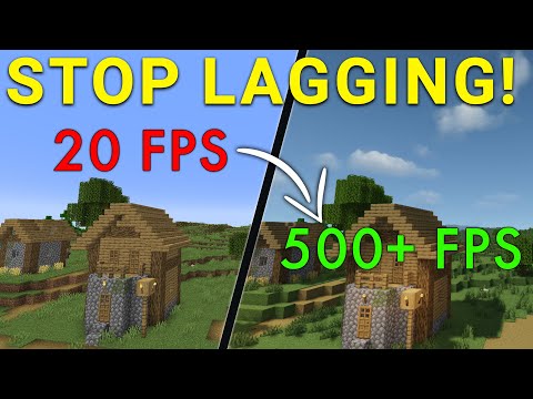 How To Make Minecraft Run Faster with Less Lag (1.19.3)