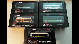 Iconic Replicas Bus N Scale ( 1:160 ) Model Railroad