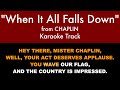 When It All Falls Down From Chaplin Karaoke Track With Lyrics On Screen
